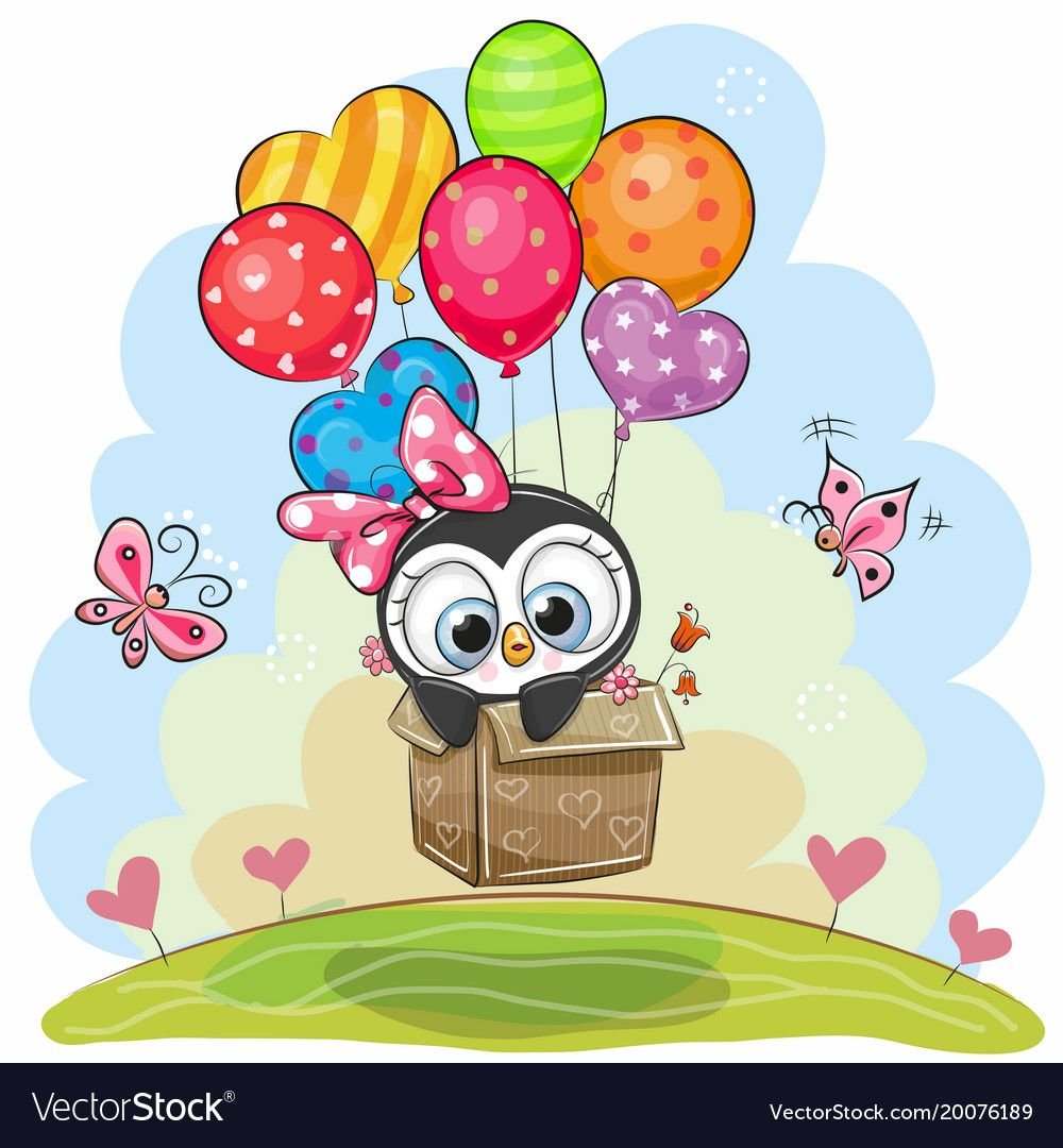 Совушка на воздушном шаре