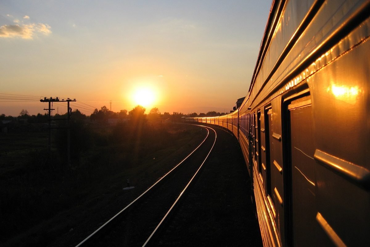 Поезд в пути