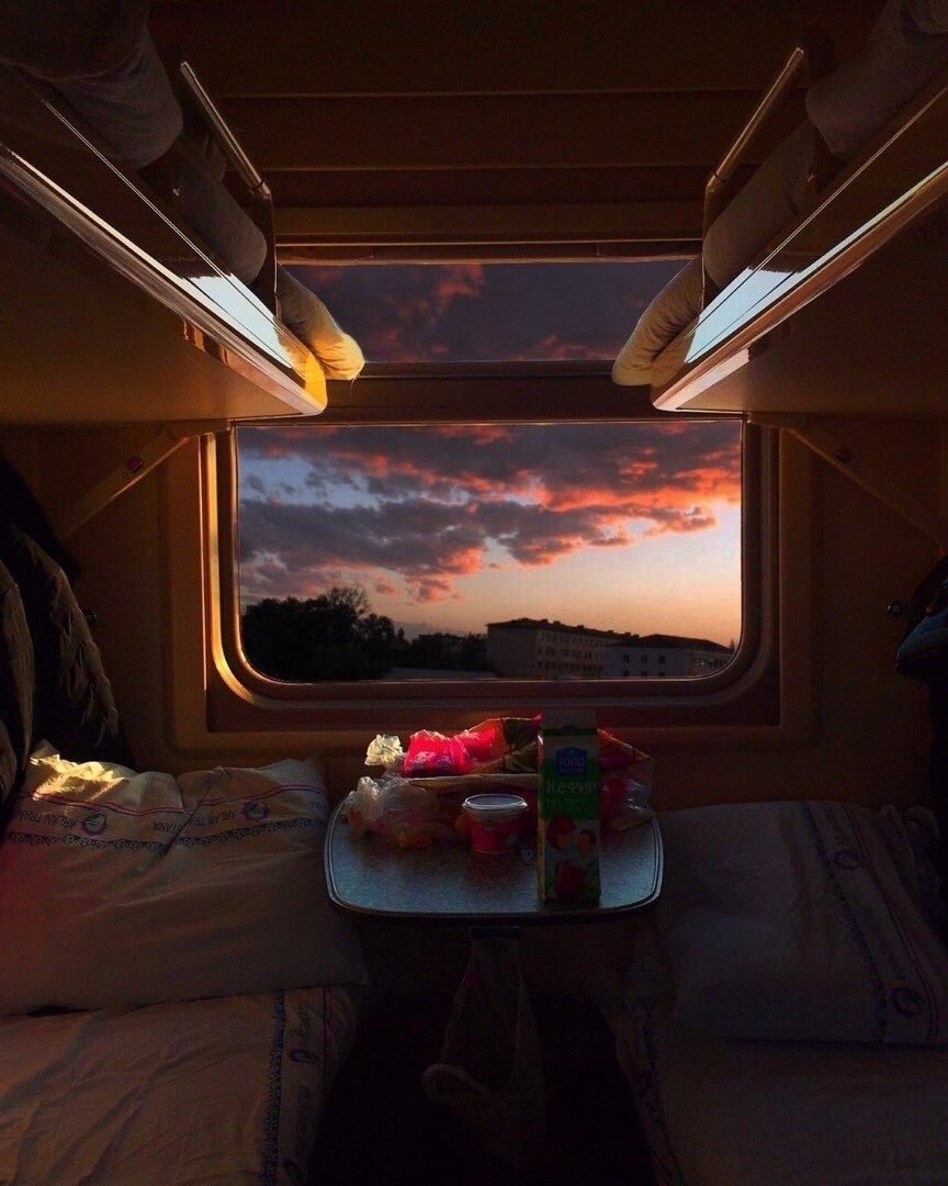 Поезд внутри