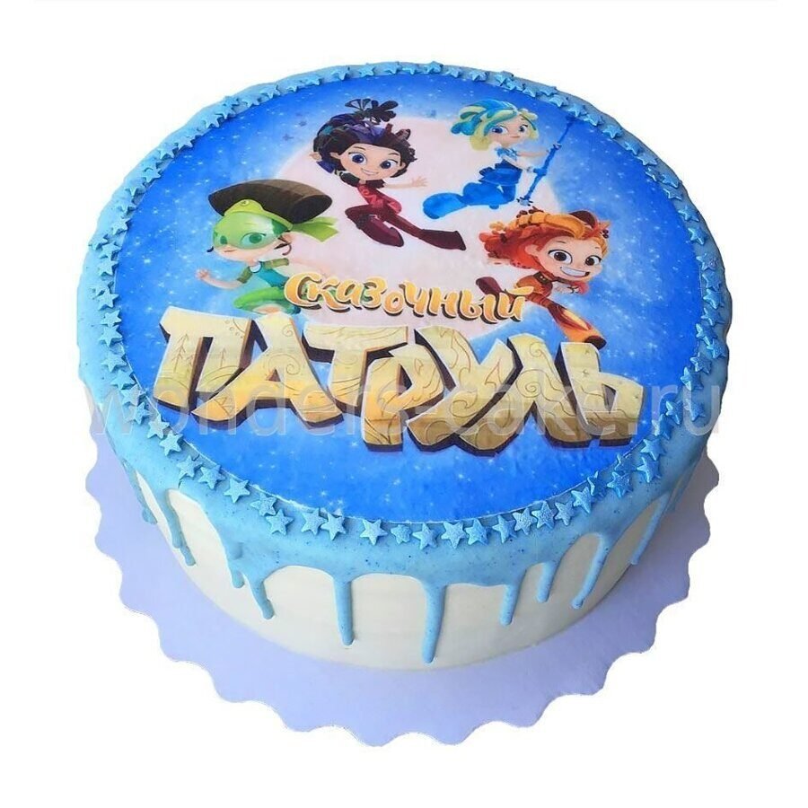 Тортик сказочный патруль на день рождения