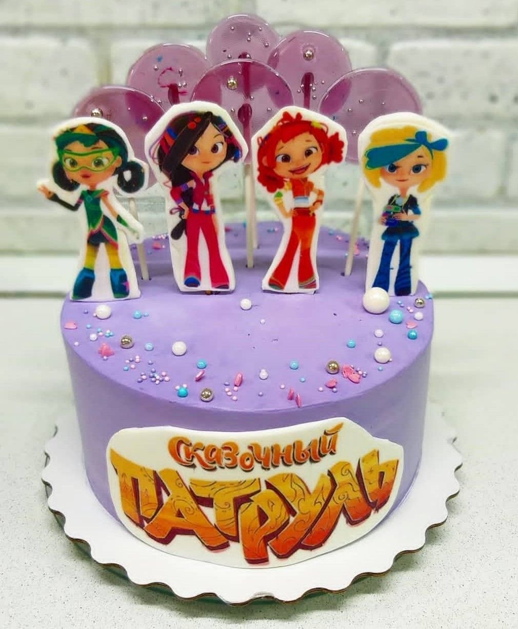 Торт сказочный патруль для мальчика