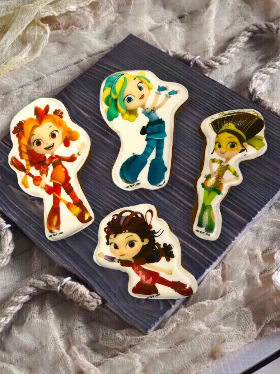 Пряник Снежка сказочный патруль