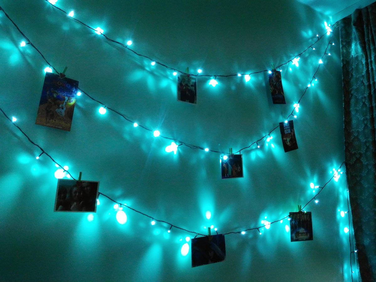 Гирлянды в интерьере