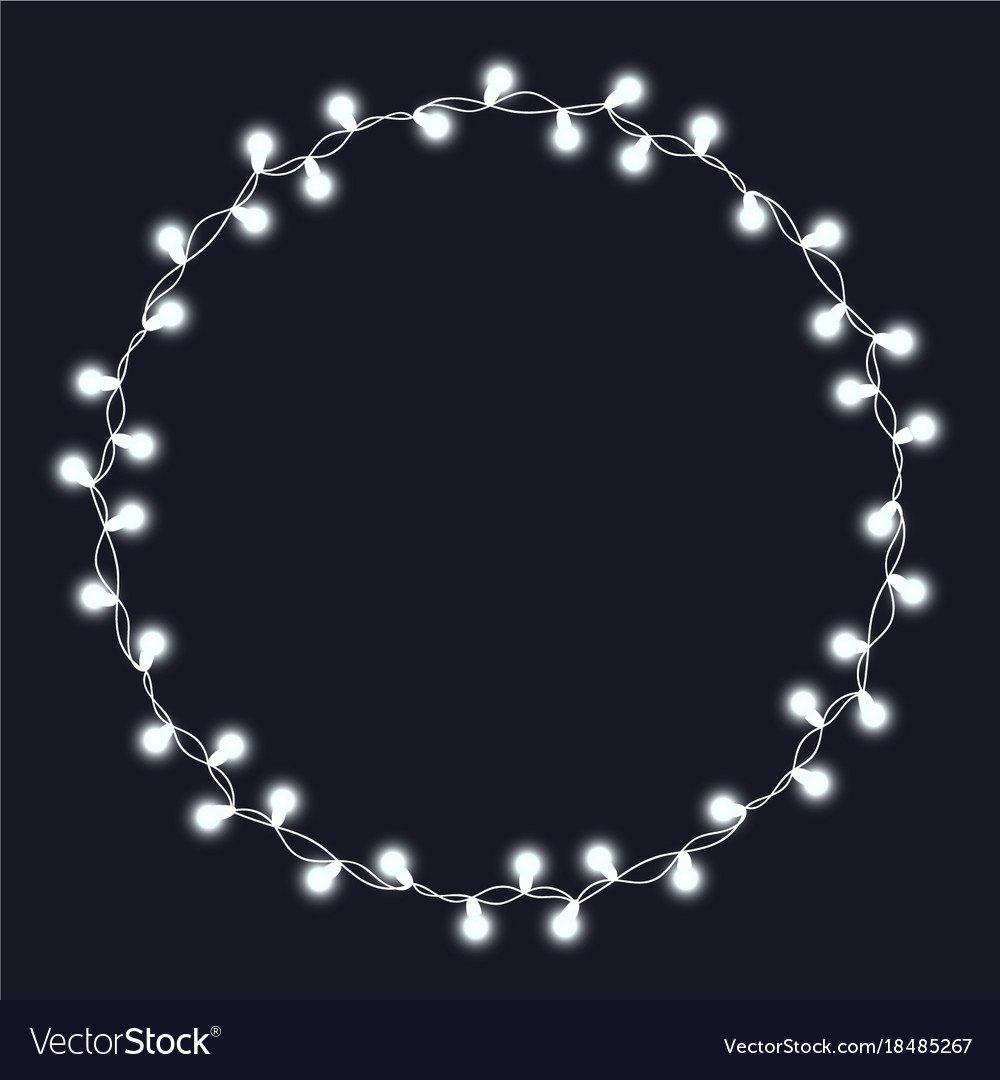 Гирлянда по кругу