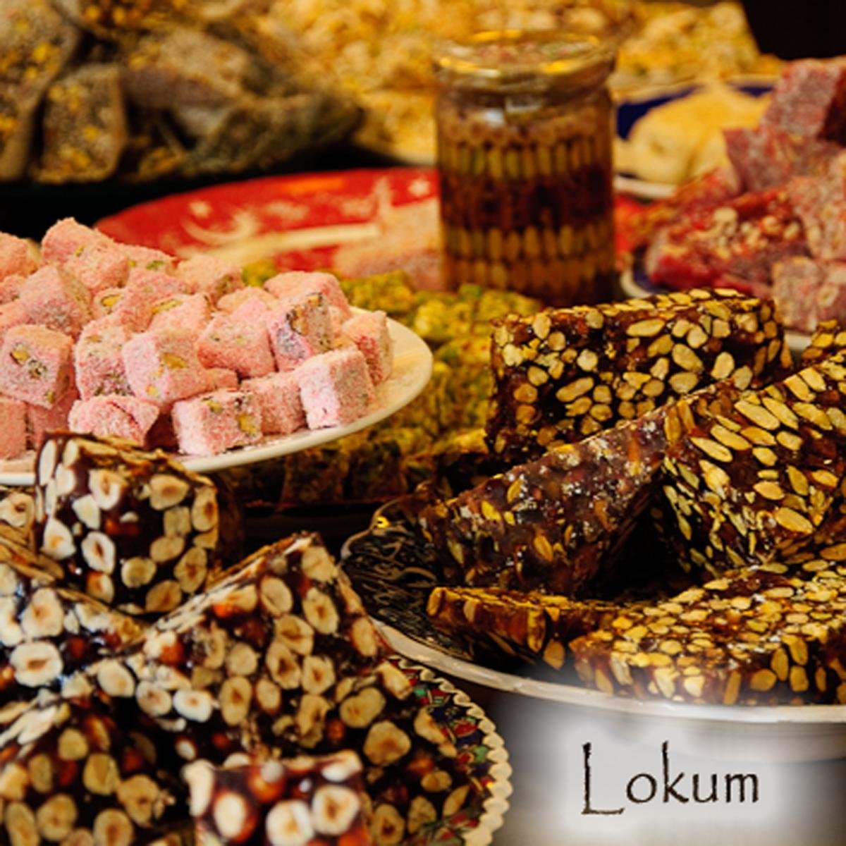 Халва + пахлава + Рахат лукум