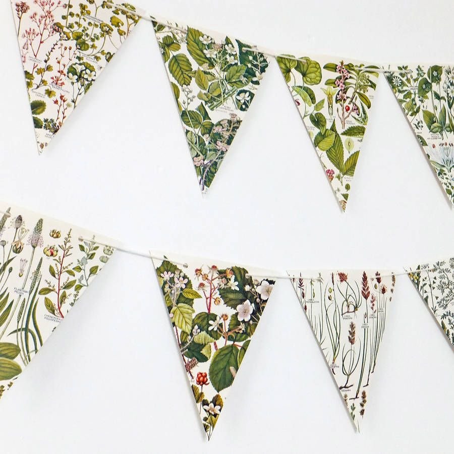 Флажки из ткани