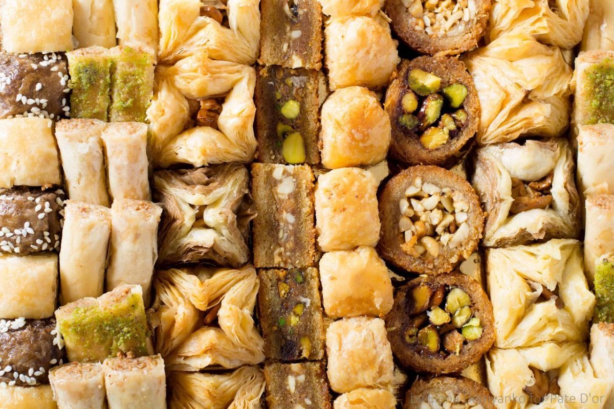 Турецкий Рахат лукум пахлава