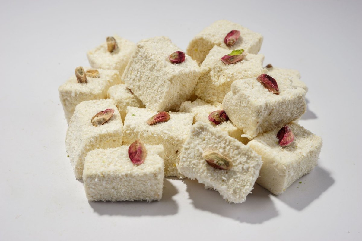 Рахат лукум с фисташками