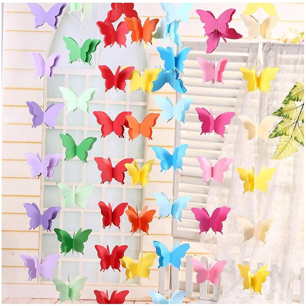 Гирлянда из бабочек