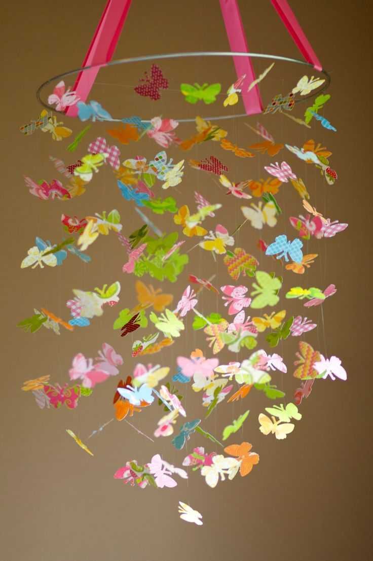 Гирлянда из бабочек