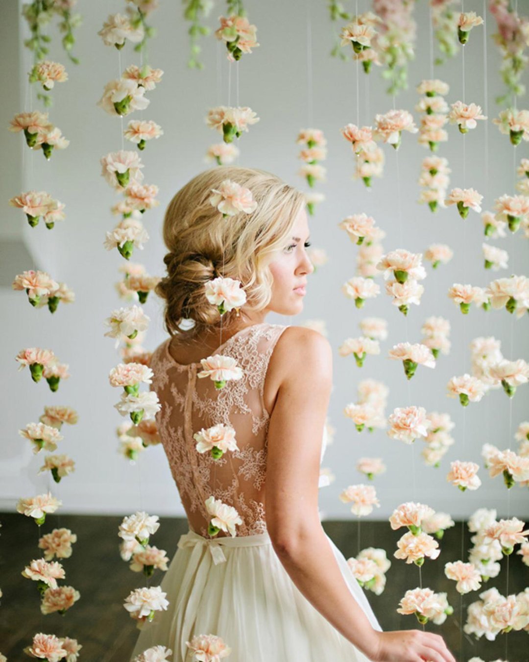 Украшение цветами