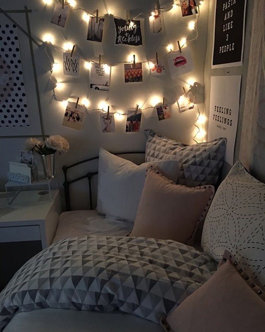 Фотосессия с гирляндой