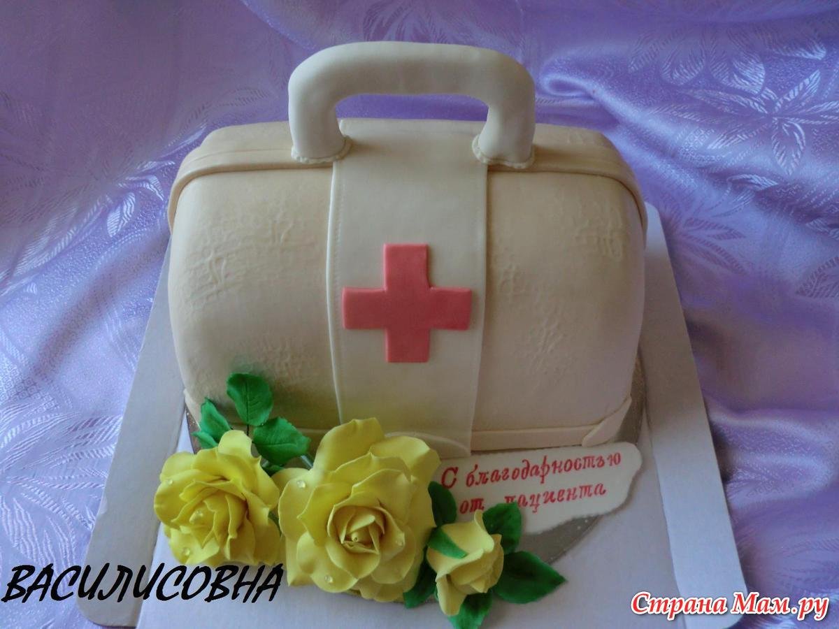 Торт на день медработника