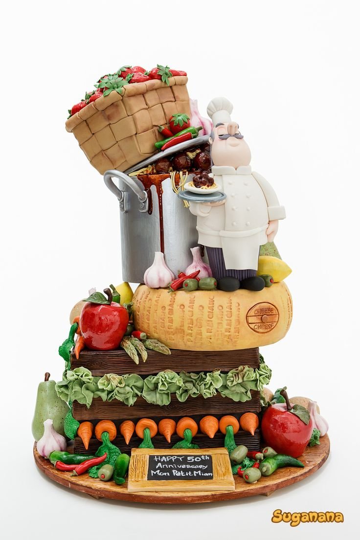 Торт повару на день рождения