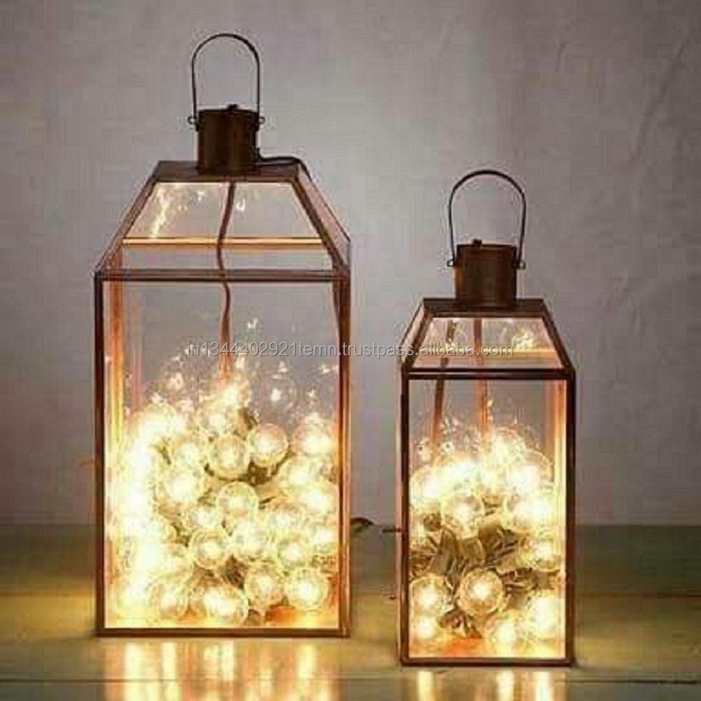 Светильник из гирлянды