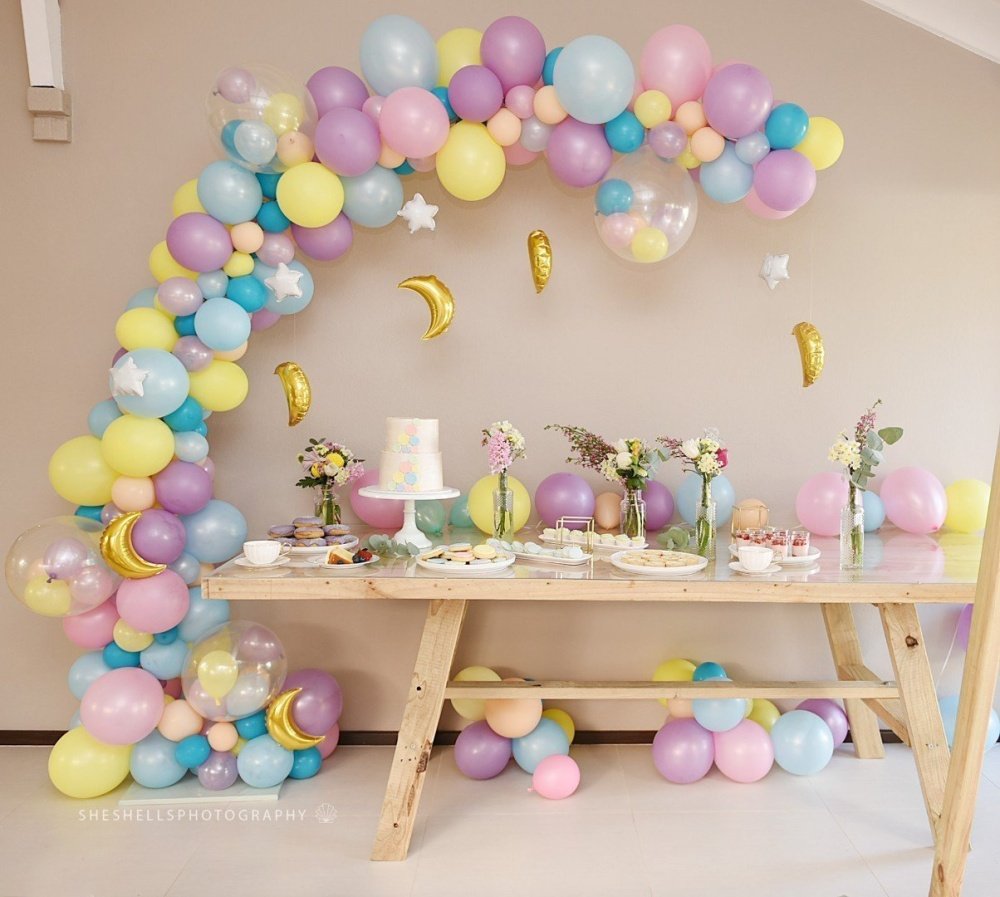 Декор шарами на день рождения