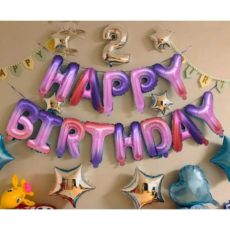 Гирлянда из фольгированных шаров