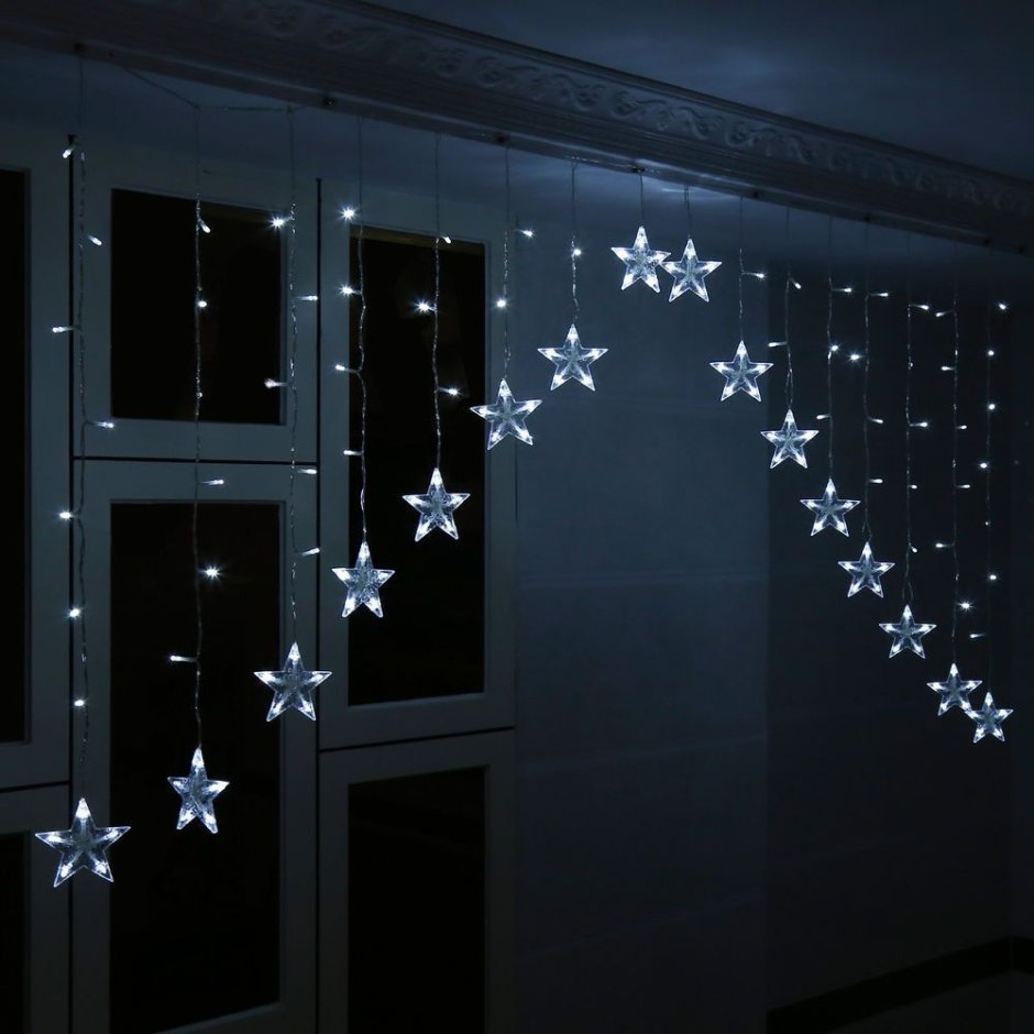 Гирлянда на окно