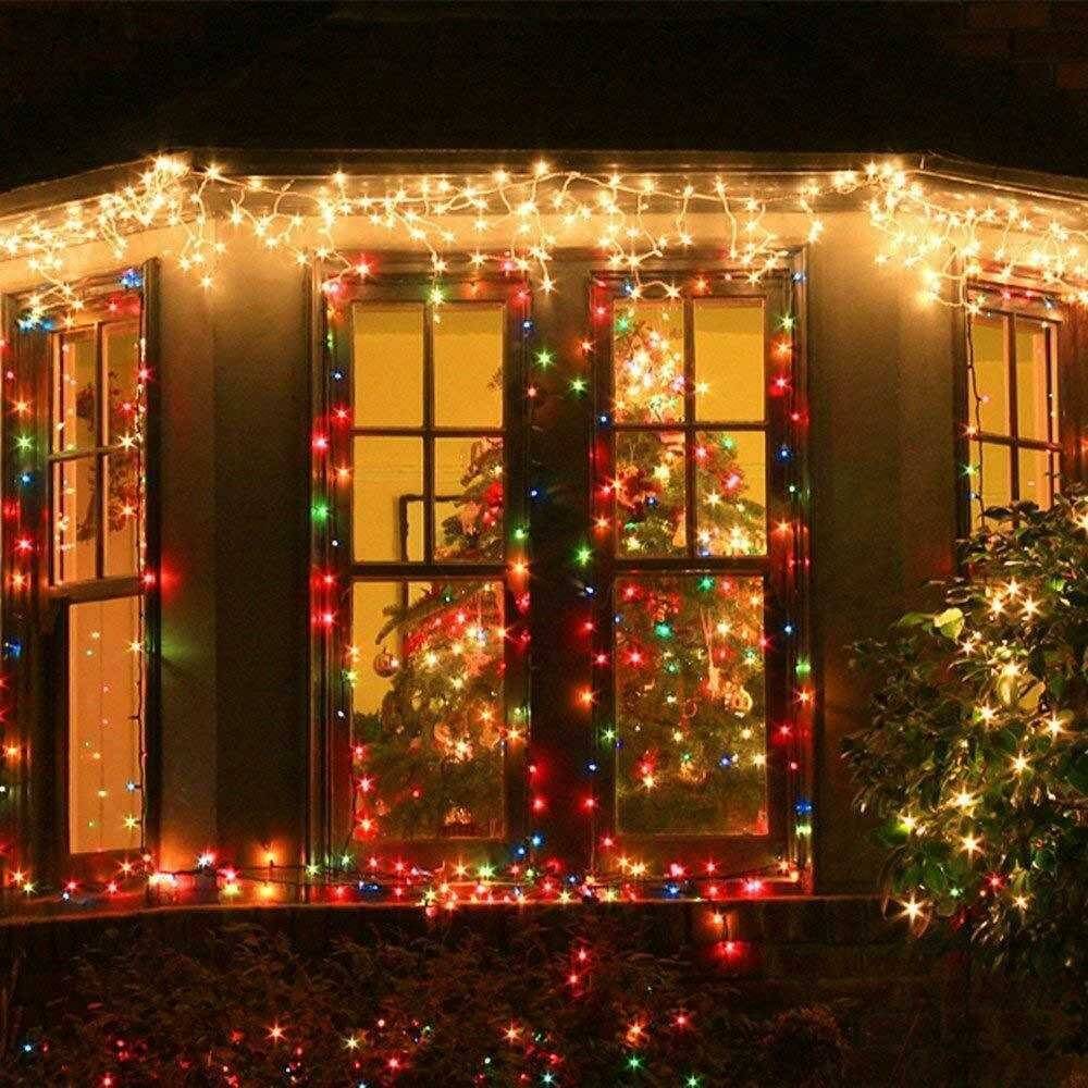 Гирлянда на окно