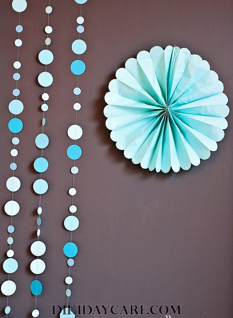 Гирлянда из бумаги