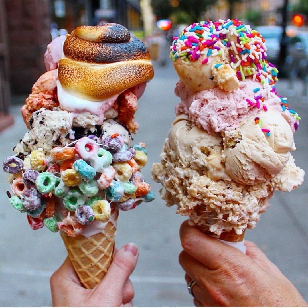 Красивое мороженое