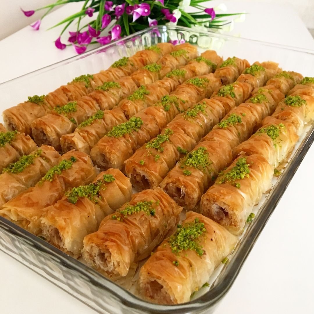 Турецкий Рахат-лукум в рулетах