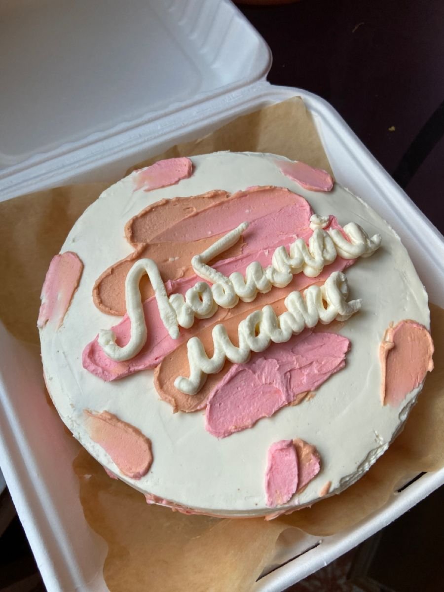 Торт с пуговицами для мамы