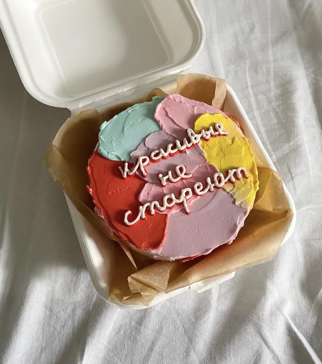 Бенто торт на 8 марта