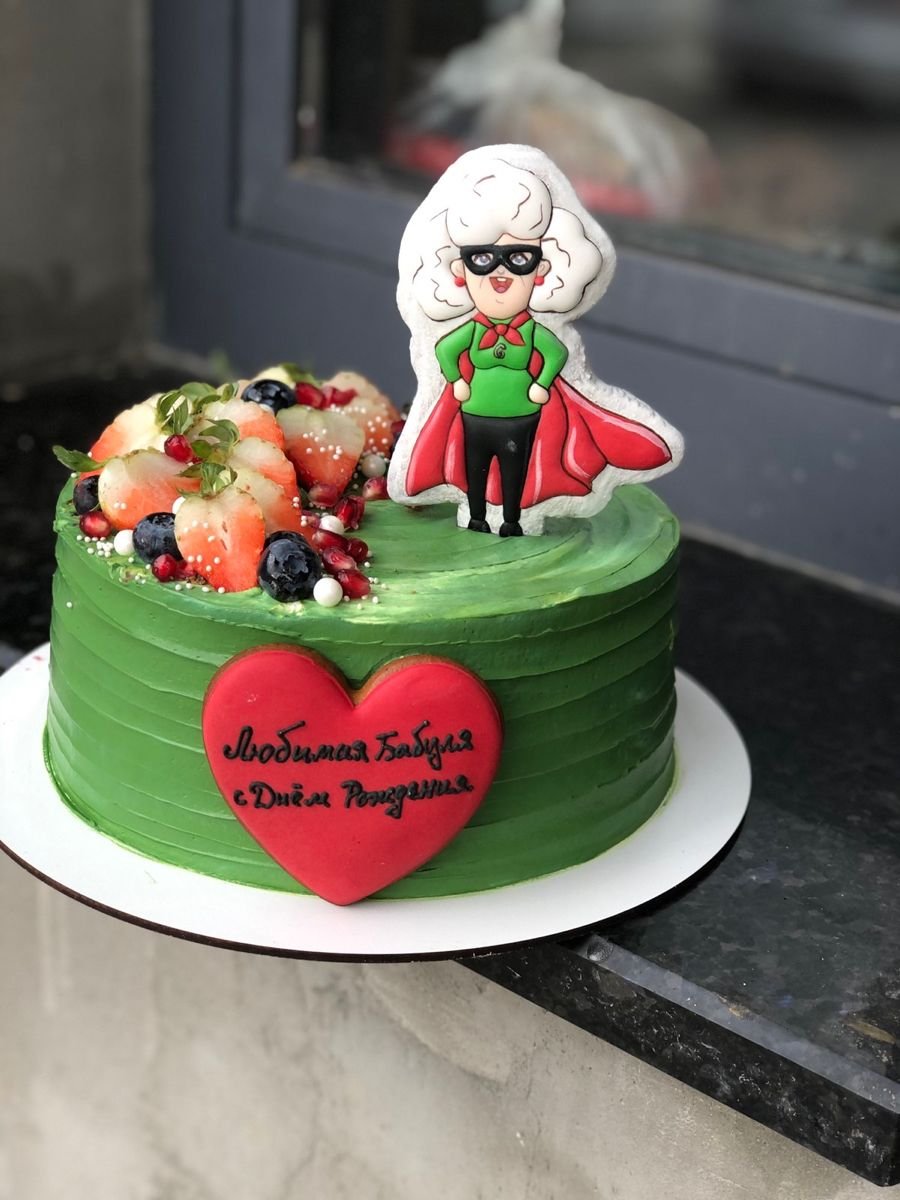 Торт огород