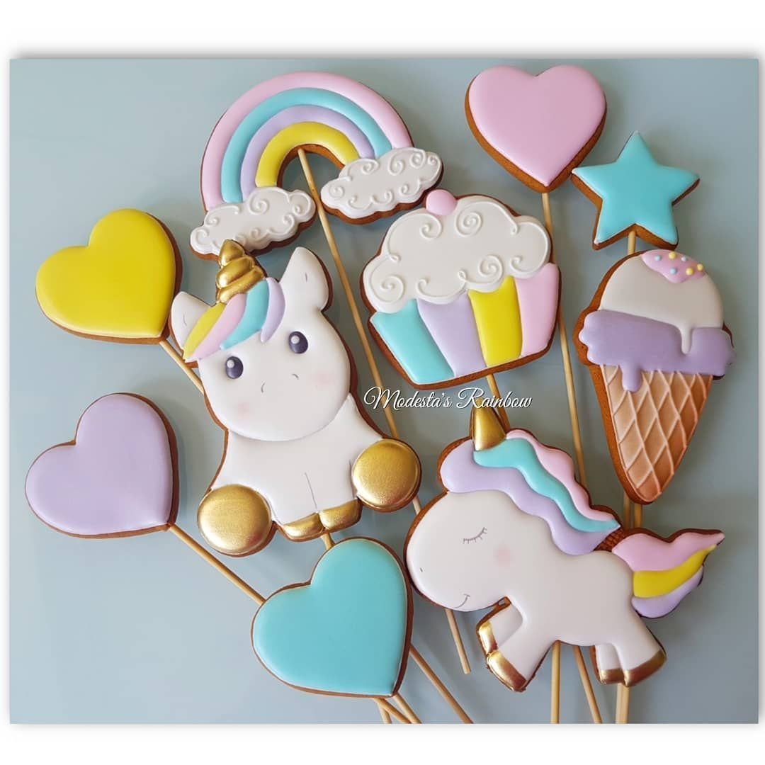 Пряник имбирный "Единорог"