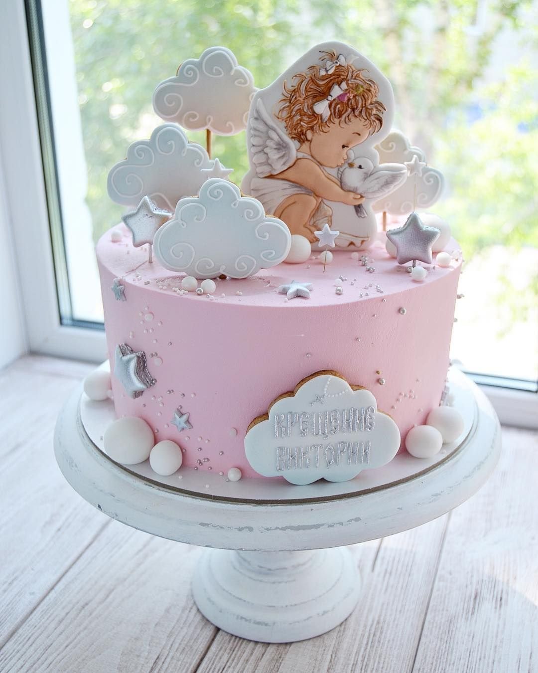 Торт на крестины Софии