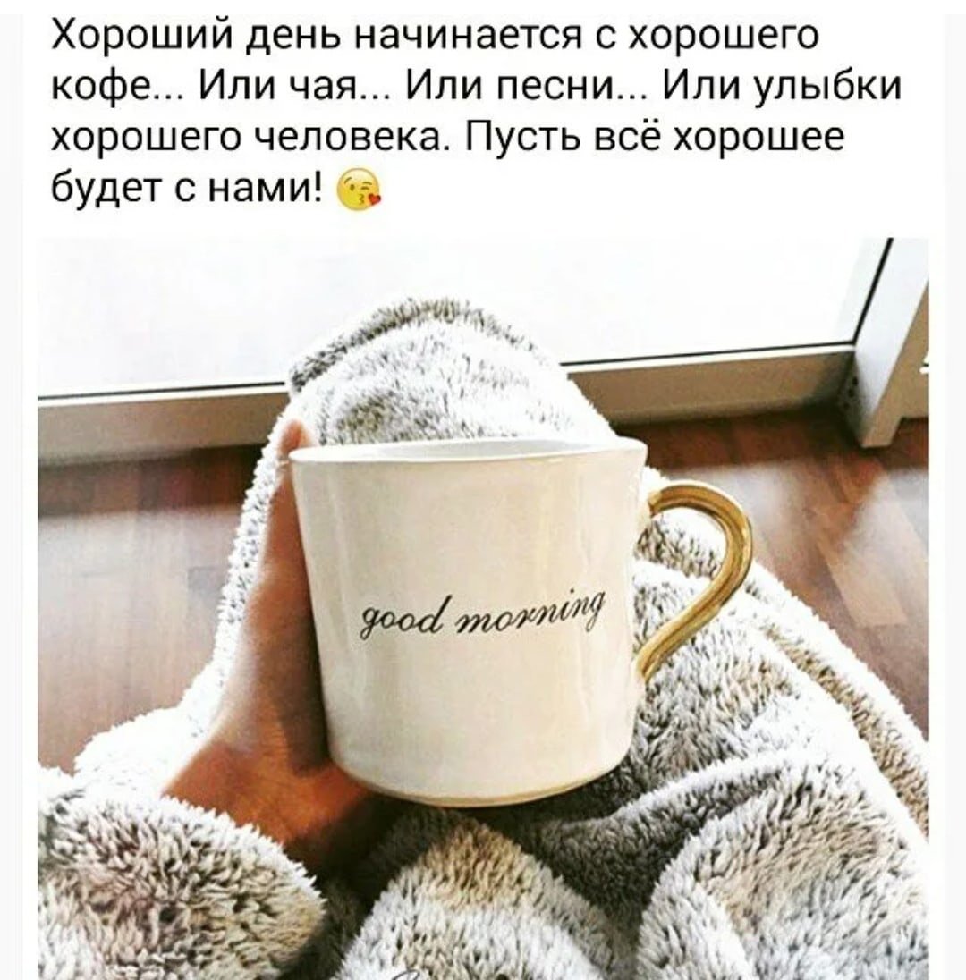 С добрым холодным утром
