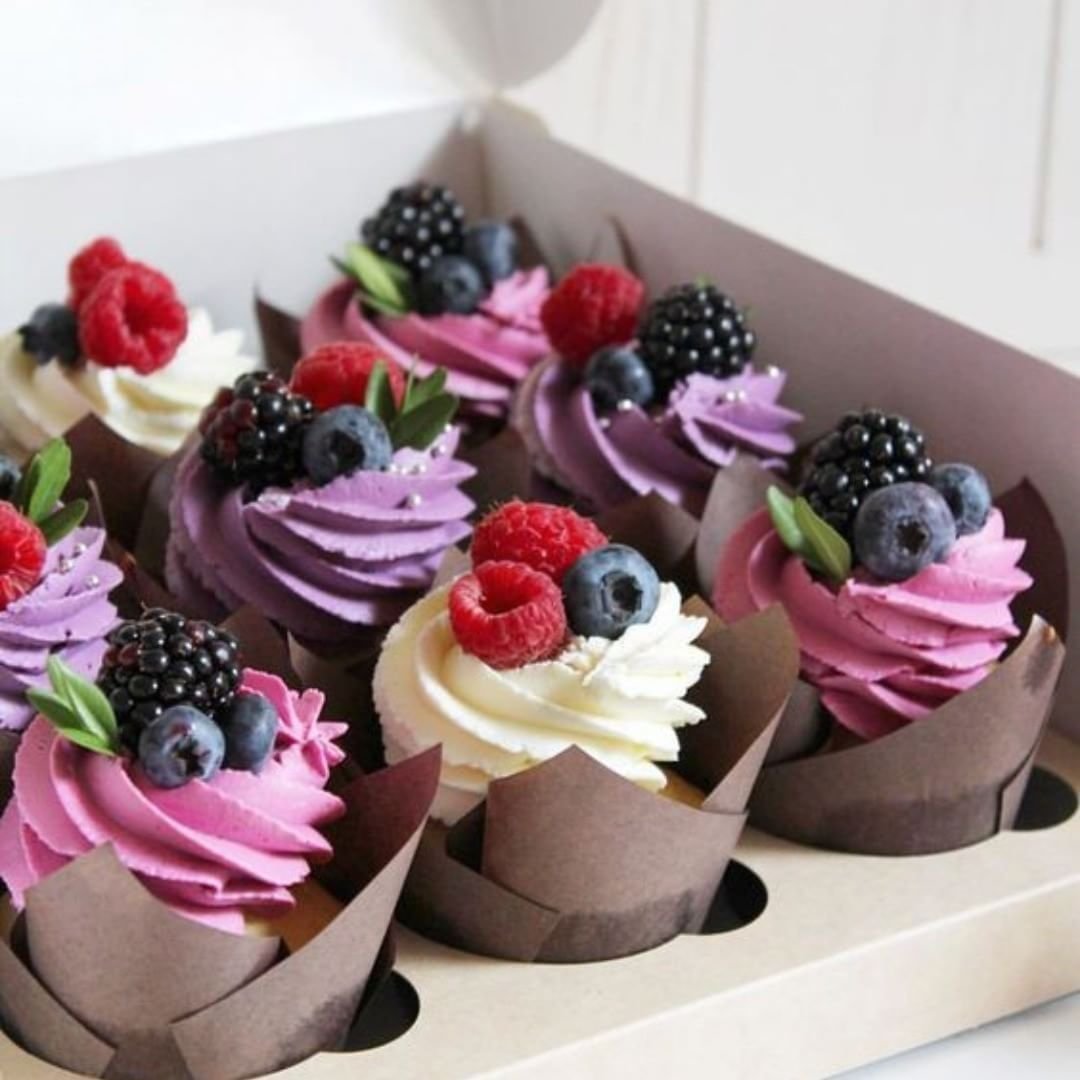 Красивые пирожные