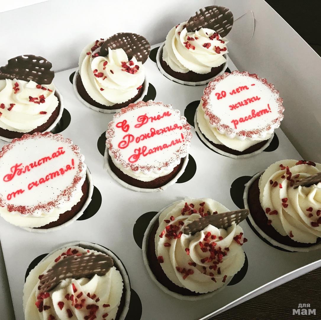 Капкейки на др подруге