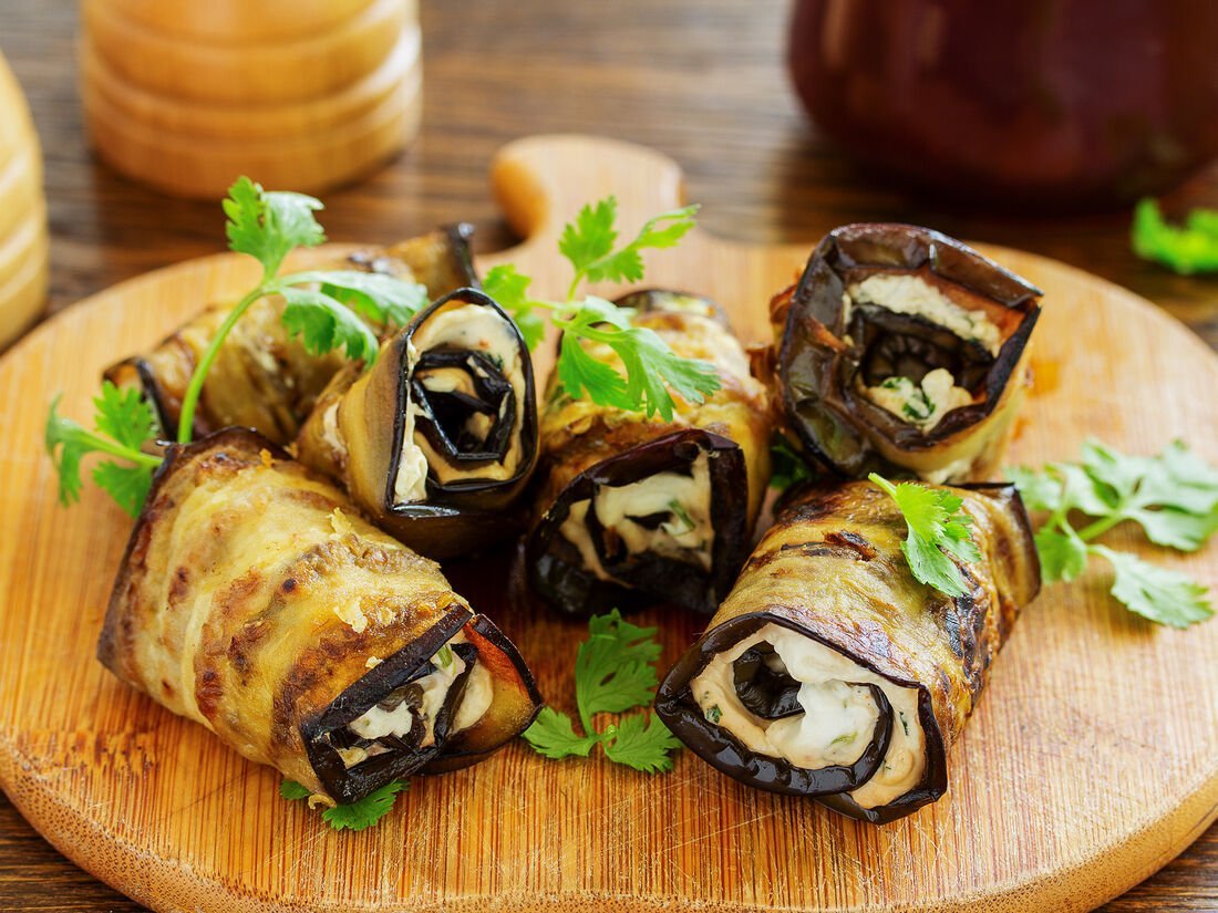 Рулетики из баклажанов 150гр