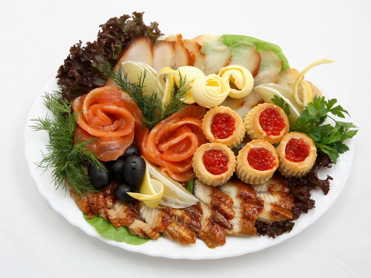 Красиво украсить Рыбное ассорти