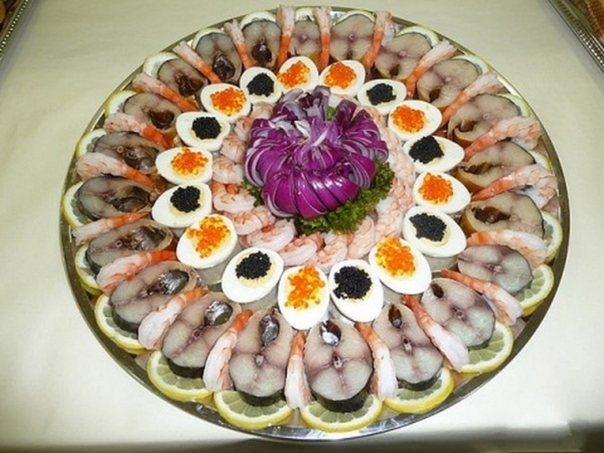 Красная рыба нарезка