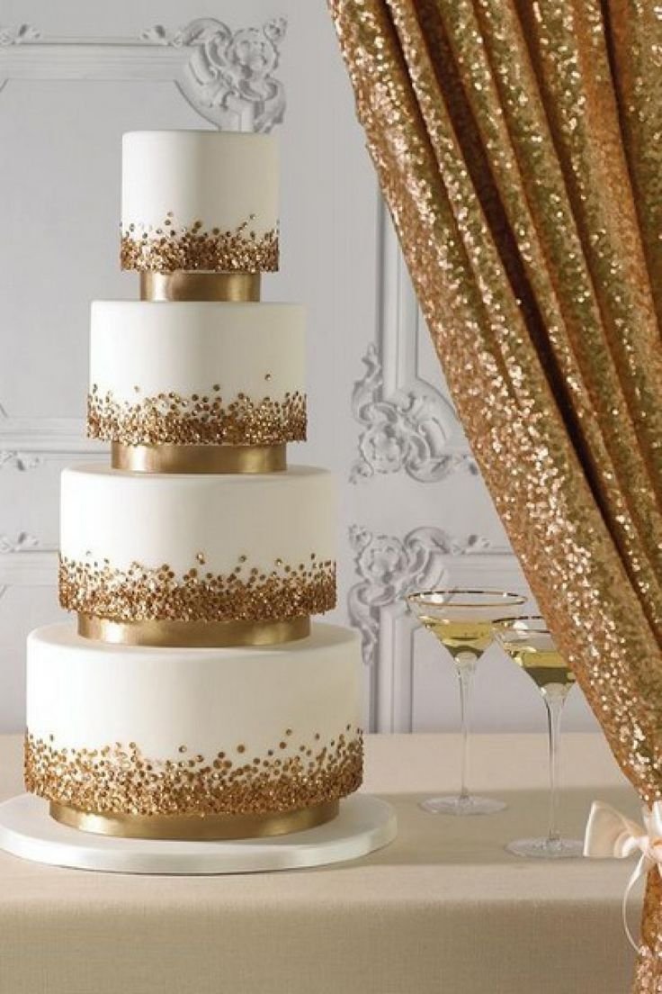 Золотистый торт