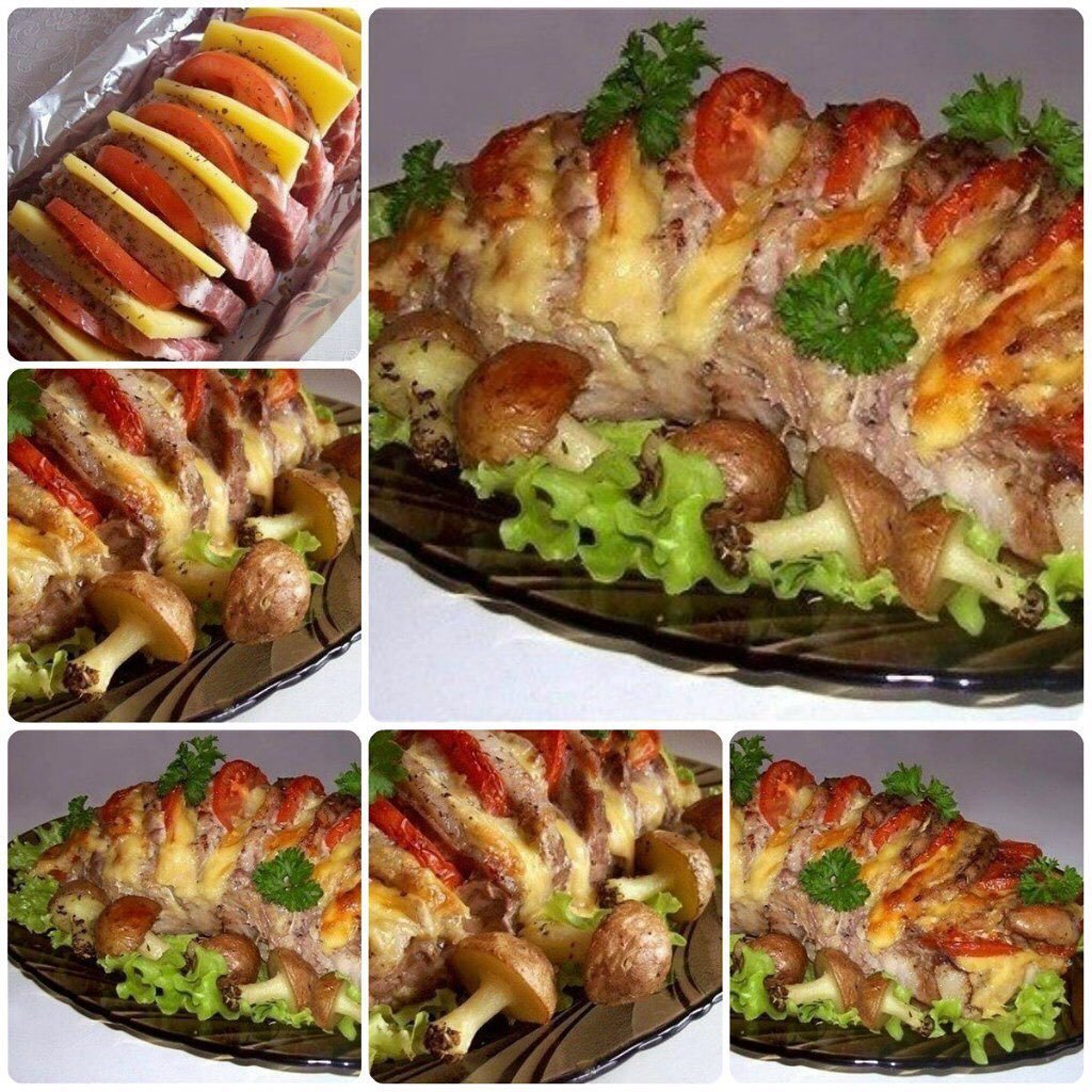 Вкусные горячие блюда к праздничному столу