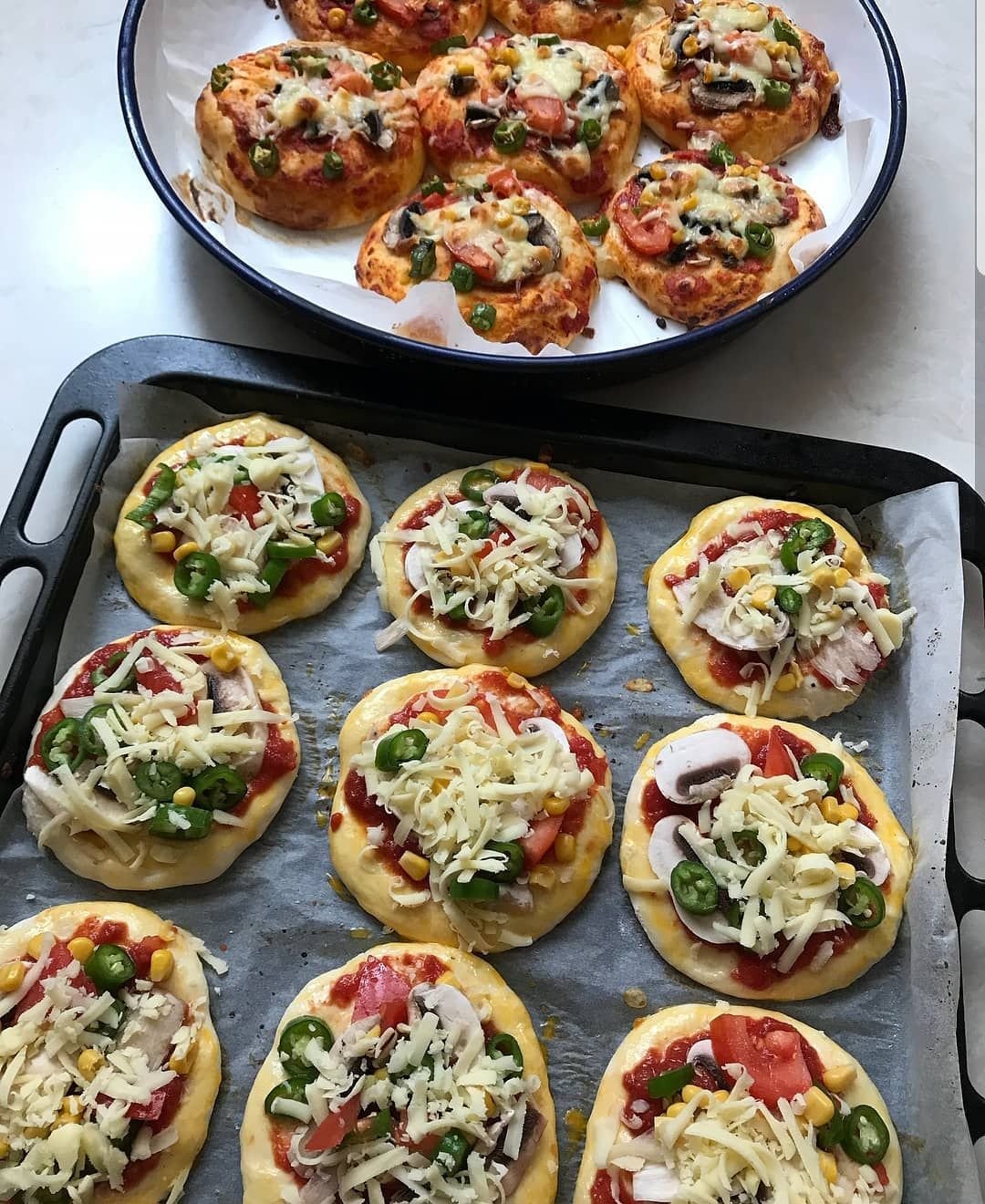 Маленькие пиццы