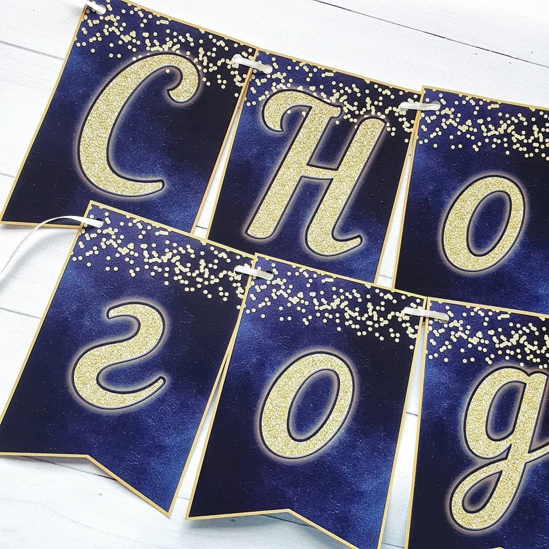 Буквы для растяжки с новым годом