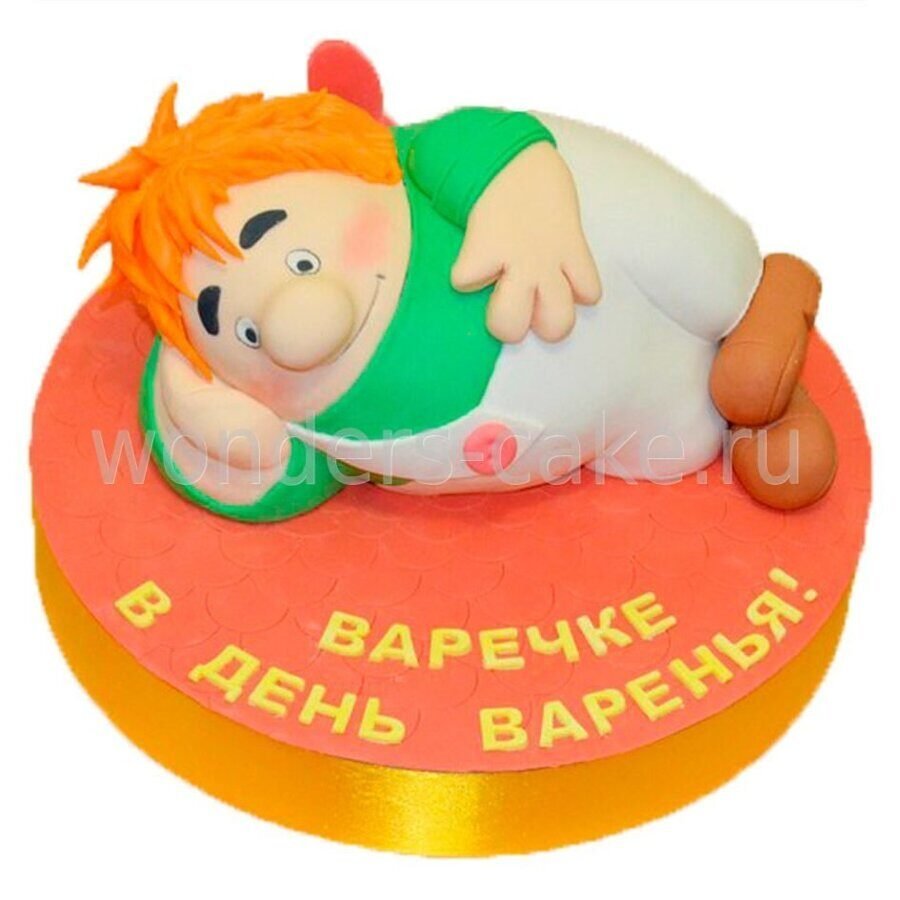 Торт с Карлсоном для мужчины на юбилей