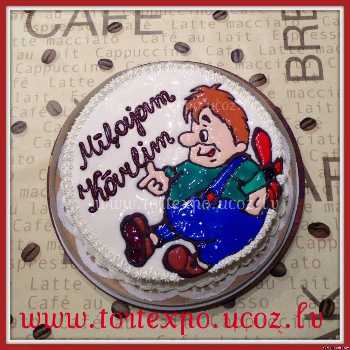 Торт с Карлсоном