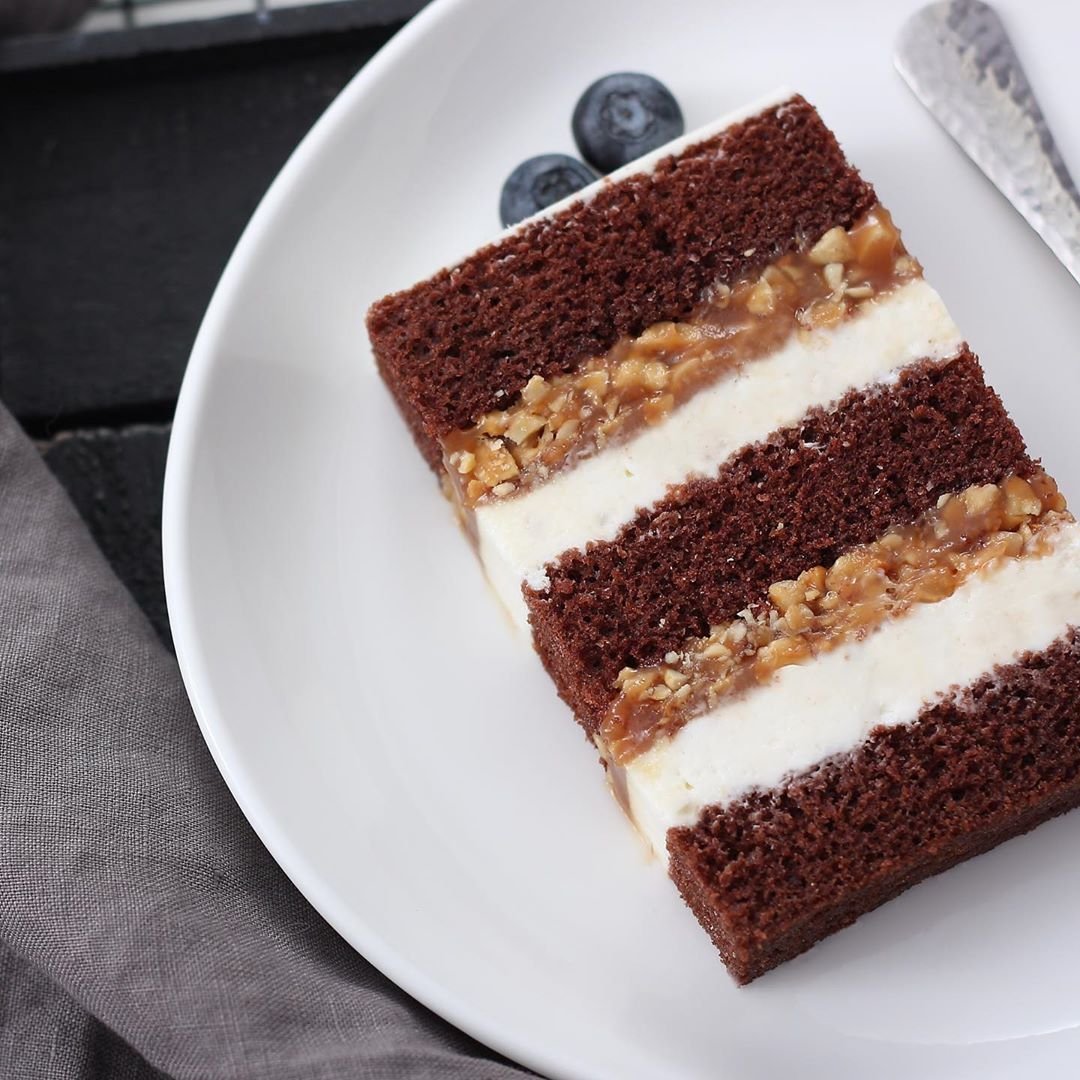 Торт в разрезе