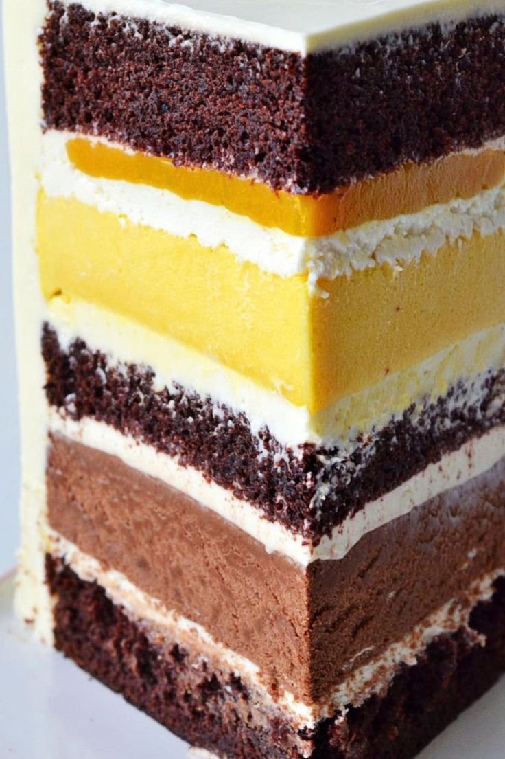 Шоколадный бисквитный торт