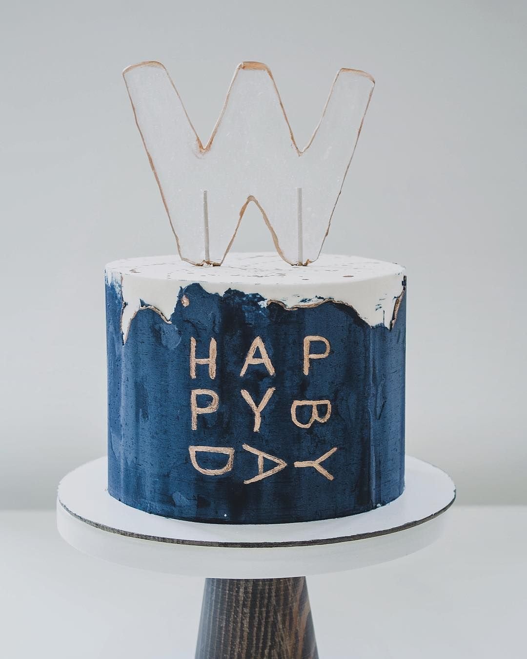 Цветной мужской торт