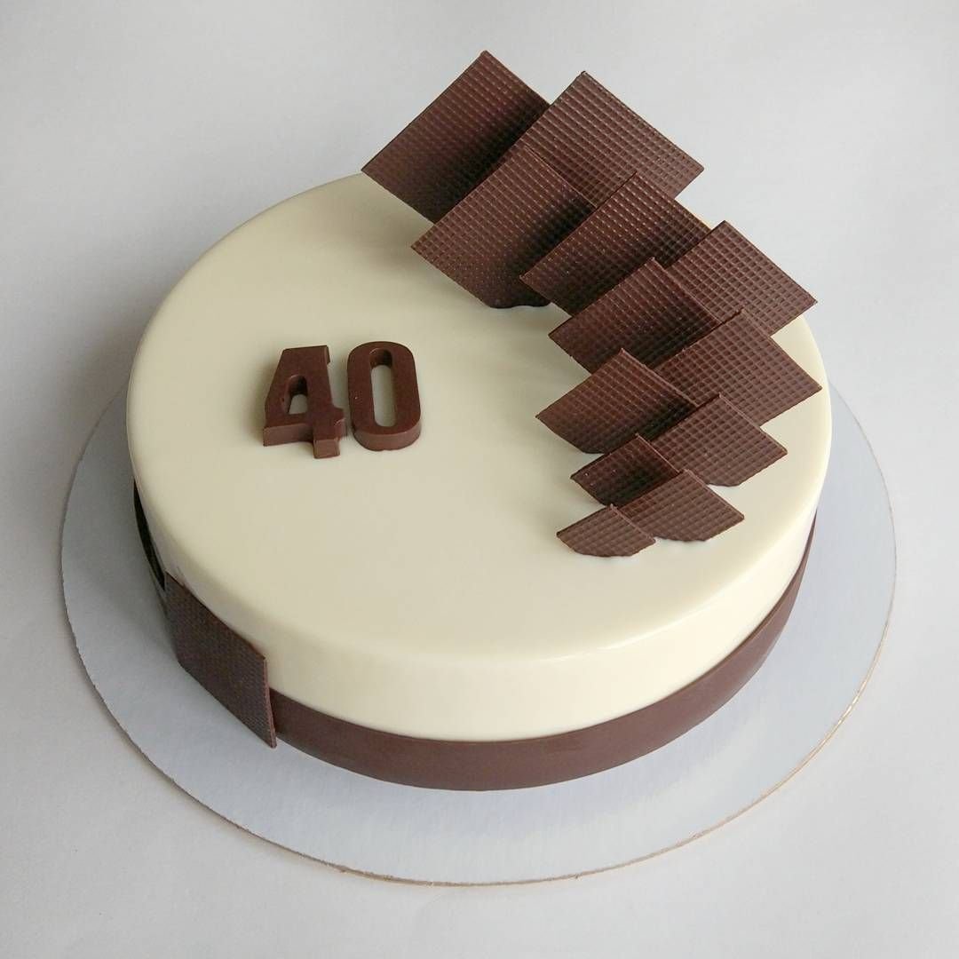 Торт для мужчины Минимализм