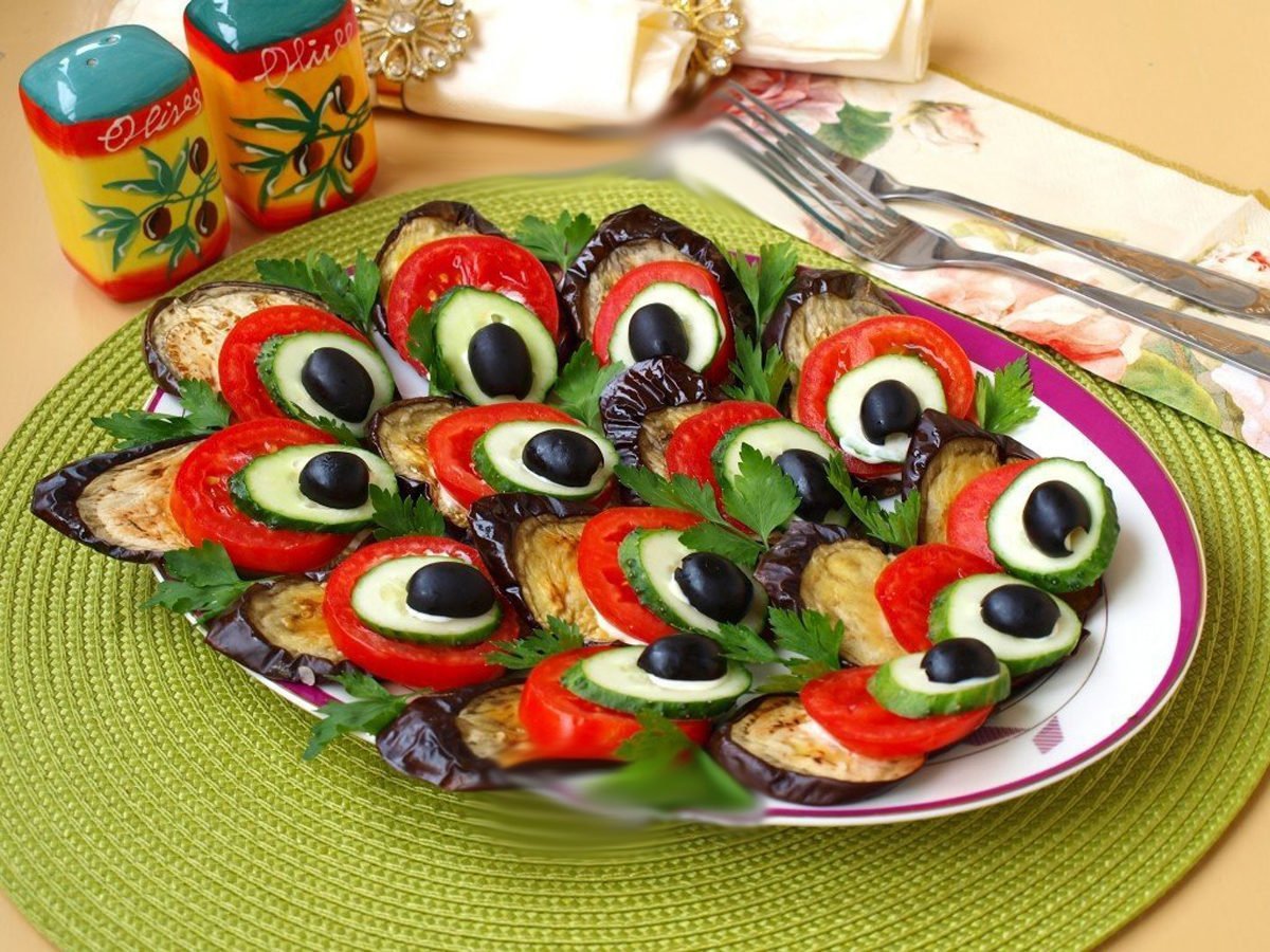 Праздничные салаты и закуски на день рождения