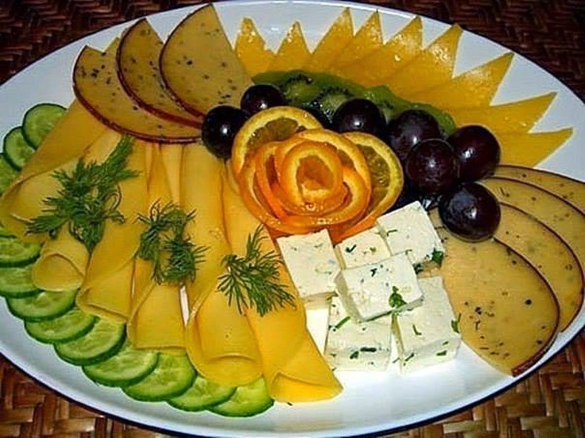 Закуски в корзиночках