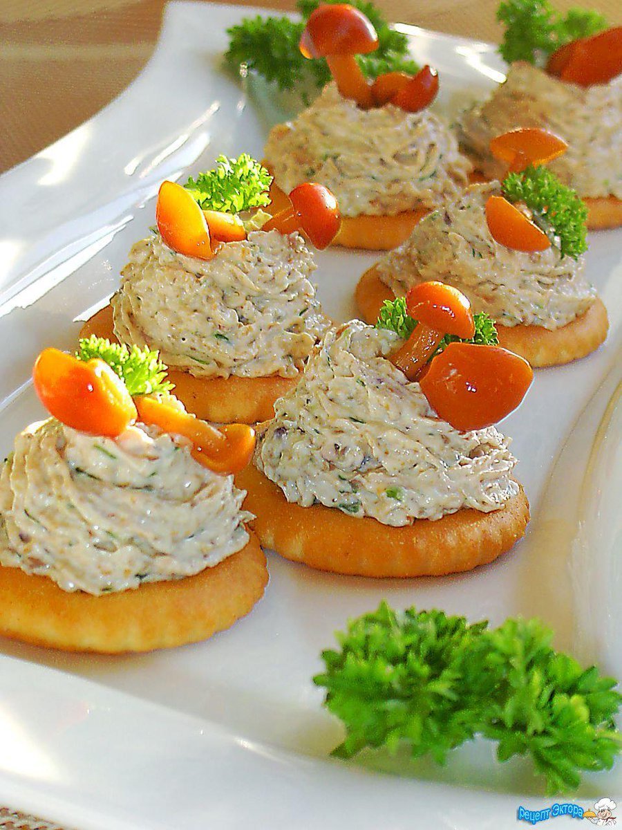 Бутерброды для фуршета